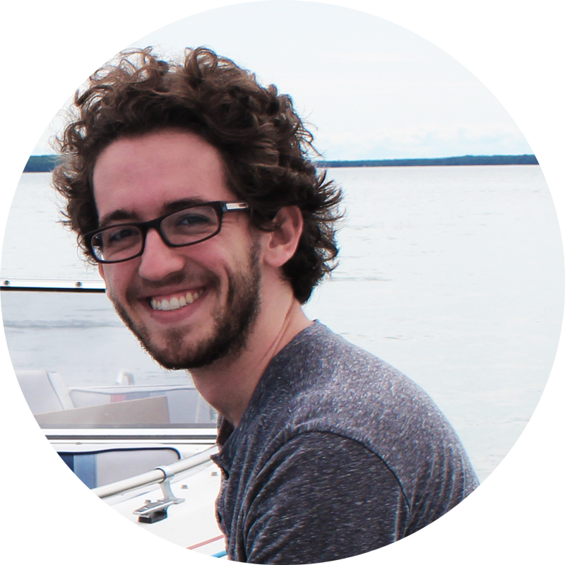 Me at my luckiest: on a boat